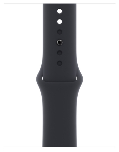 Фотография Смарт-часы Apple Watch Series 7 GPS 45mm black nike sport band MKNA3