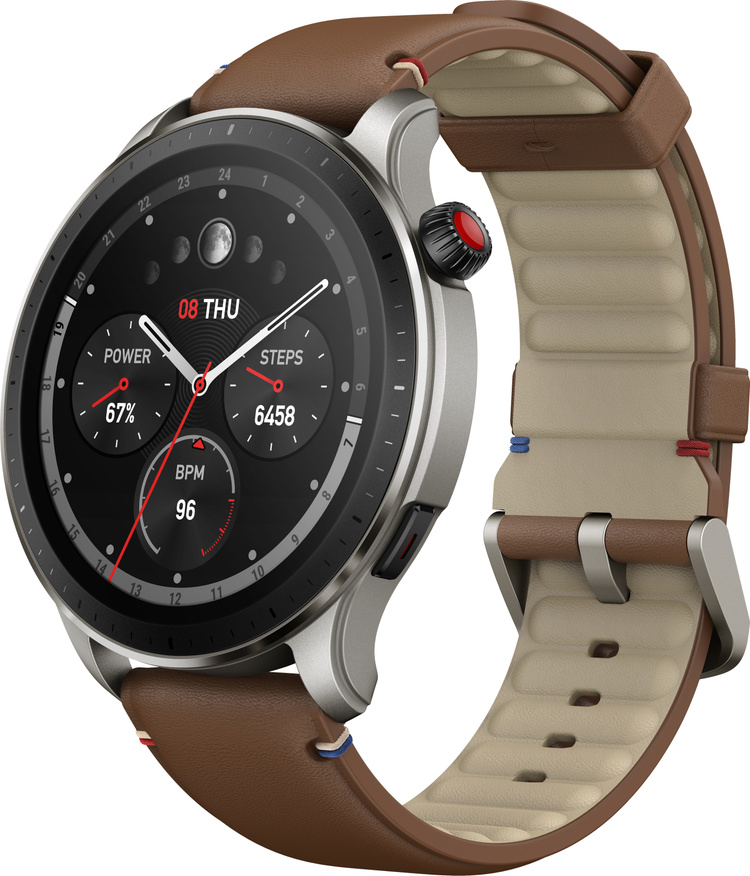 Смарт-часы XIAOMI Amazfit GTR 4 A2166 Vintage Brown Leather