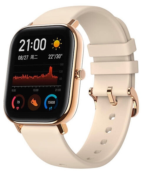 Умные часы XIAOMI Amazfit GTS Beige/Pink Gold