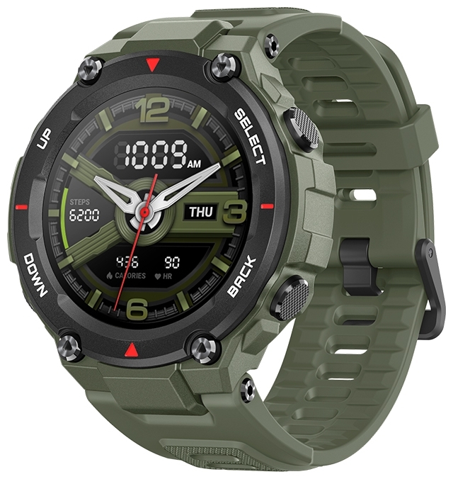 Умные часы XIAOMI Amazfit T-Rex Army Green