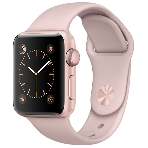 Смарт-часы APPLE Watch Series 1 38mm Rose Gold with Pink (MNNH2)