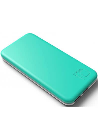 Фото Power Bank PURIDEA S2 (Couple Series) 10000mAh (green/White)(1242702)