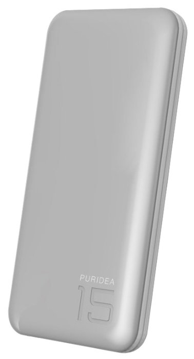 Фото Power Bank PURIDEA S3 (Couple Series) 15000mAh (Grey/White)(1242703)