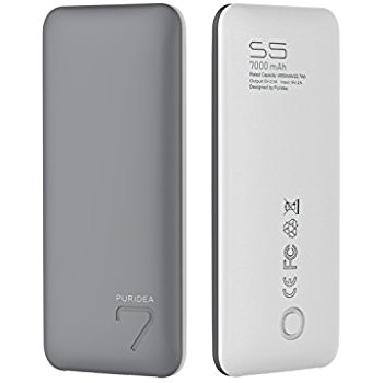 Фото Power Bank PURIDEA S5 (Couple Series) 7000mAh (Grey/White)(1242698)