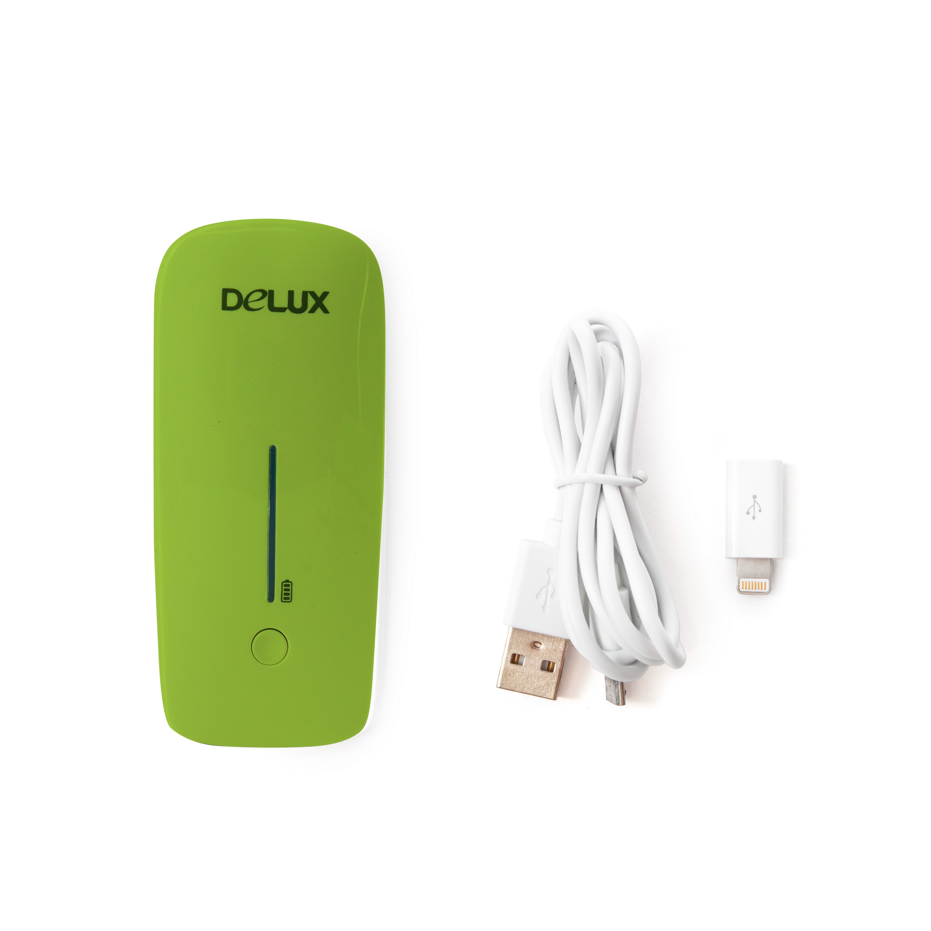 Фото Power Bank DELUX DLP-09 Green