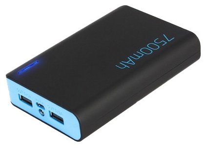 Фото Power Bank SVC UPB-805B 7500 mAh Black-blue