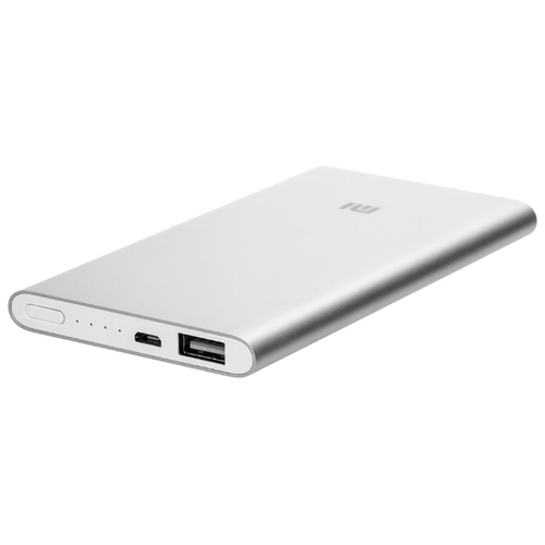 Фото Power bank XIAOMI 5000 mAh Silver (model 2018)