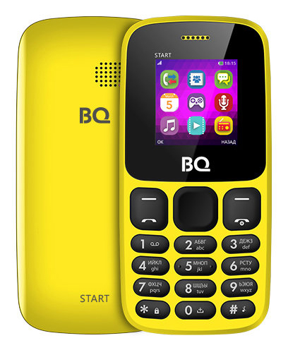 Мобильный телефон BQ BQ-1413 Start Yellow