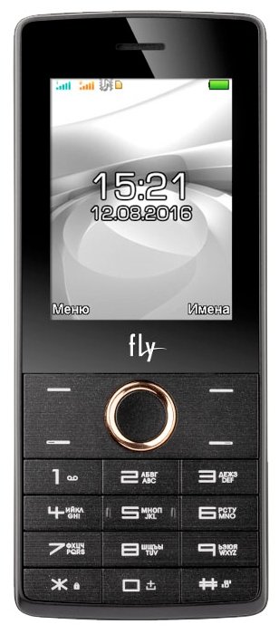 Мобильный телефон FLY FF244 DS Power bank Grey