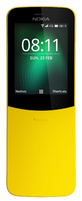 Мобильный телефон NOKIA 8110 DS Banana yellow