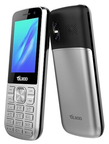картинка Мобильный телефон OLMIO M22 Silver от магазина 1.kz