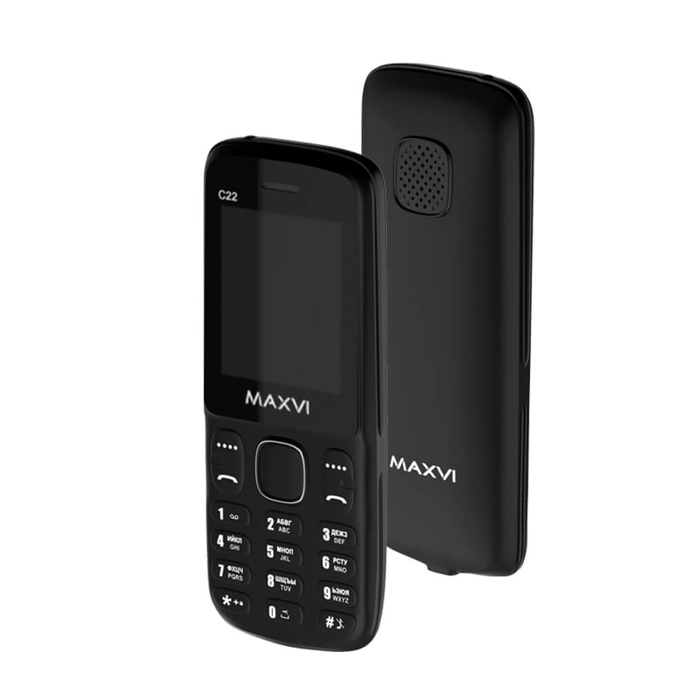 Фото Мобильный телефон MAXVI C22 Black