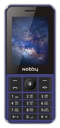 Мобильный телефон NOBBY 240 LTE Blue-Grey