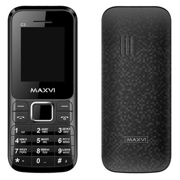 Фото Мобильный телефон MAXVI C3 Black