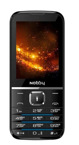 Мобильный телефон NOBBY 310 Black-blue