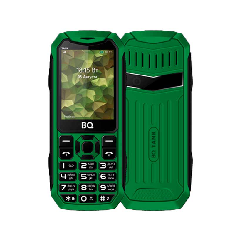 Мобильный телефон BQ BQ-2428 Tank Green