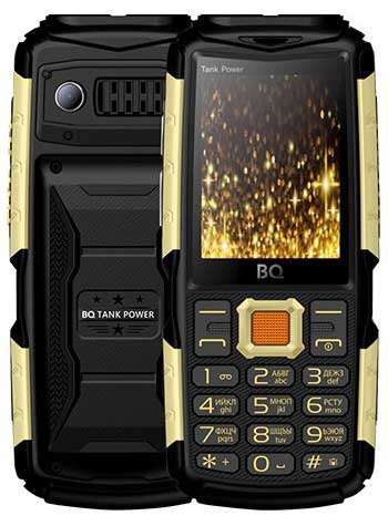 Мобильный телефон BQ BQ-2430 Tank Power Black Gold