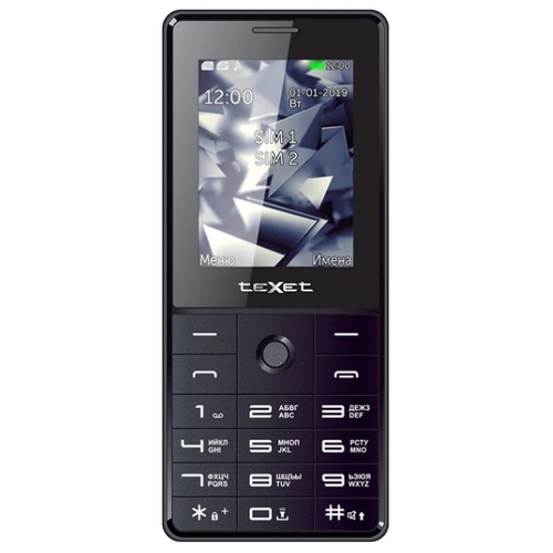 Мобильный телефон TEXET TM-211 Black