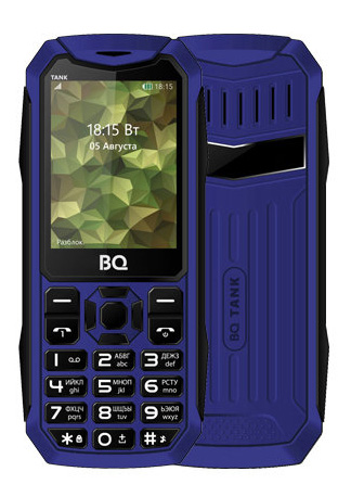 Мобильный телефон BQ BQ-2428 Tank Blue