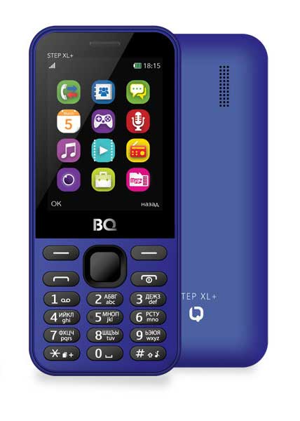 Мобильный телефон BQ BQ-2831 Step XL+ Dark Blue