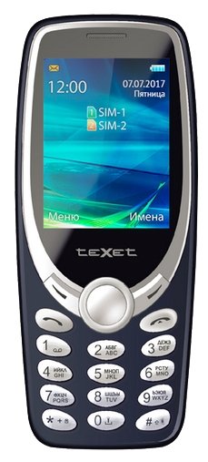 Мобильный телефон TEXET ТМ-303 Blue