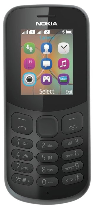 Фото Мобильный телефон NOKIA 130 DS Black