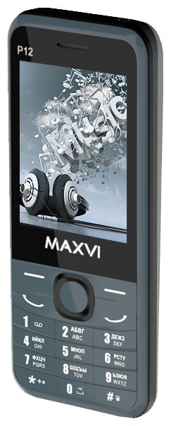 Фото Мобильный телефон MAXVI P12 Grey