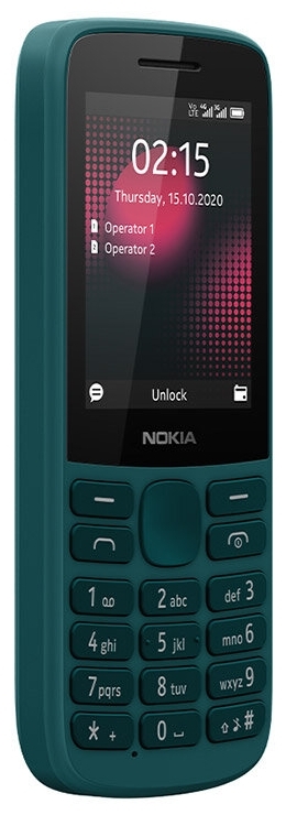 Картинка Мобильный телефон NOKIA 215 DS TA-1272 CYAN (16QENE01A01)
