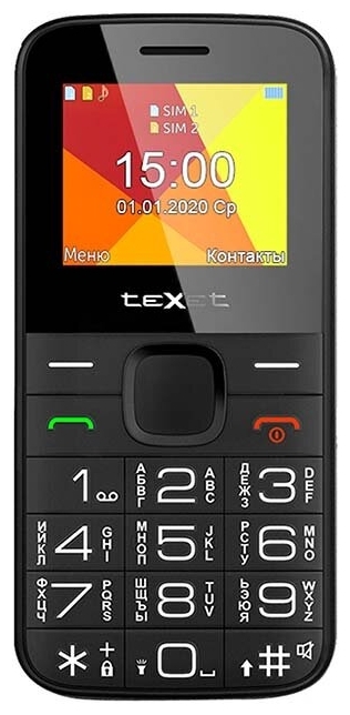 Цена Мобильный телефон TEXET TM-B201 Black