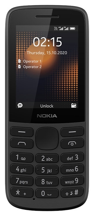 Фото Мобильный телефон NOKIA 215 DS TA-1272 BLACK (16QENB01A01)