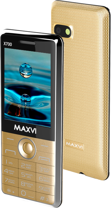 Мобильный телефон MAXVI X700 Gold