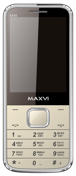Мобильный телефон MAXVI X850 Gold