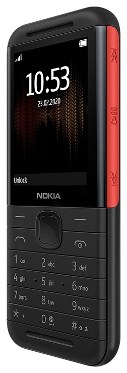 Картинка Мобильный телефон NOKIA 5310 DSP TA-1212 BLK/RED (16PISX01A18)