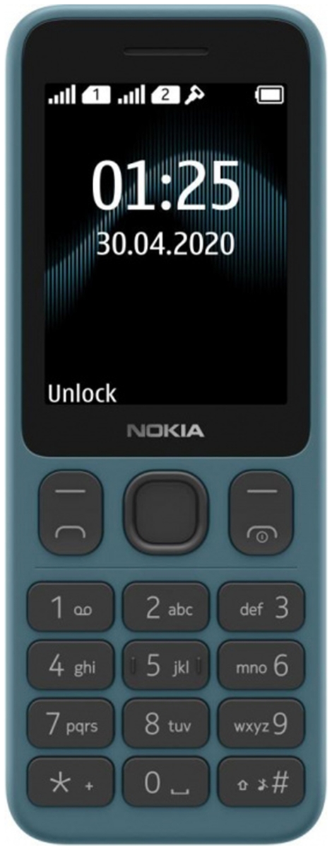 Фото Мобильный телефон NOKIA 125 DS TA-1253 BLUE (16GMNL01A01)