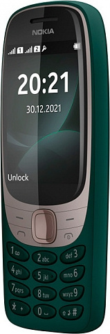 Картинка Мобильный телефон NOKIA 6310 DS TA-1400 GREEN (16POSE01A08)