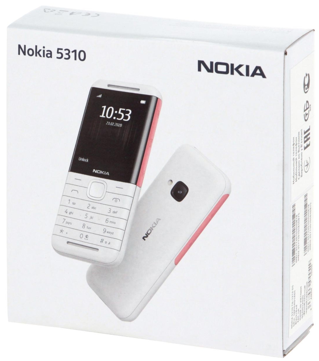 Купить Мобильный телефон NOKIA 5310 DSP TA-1212 WHT/RED (16PISX01B06)