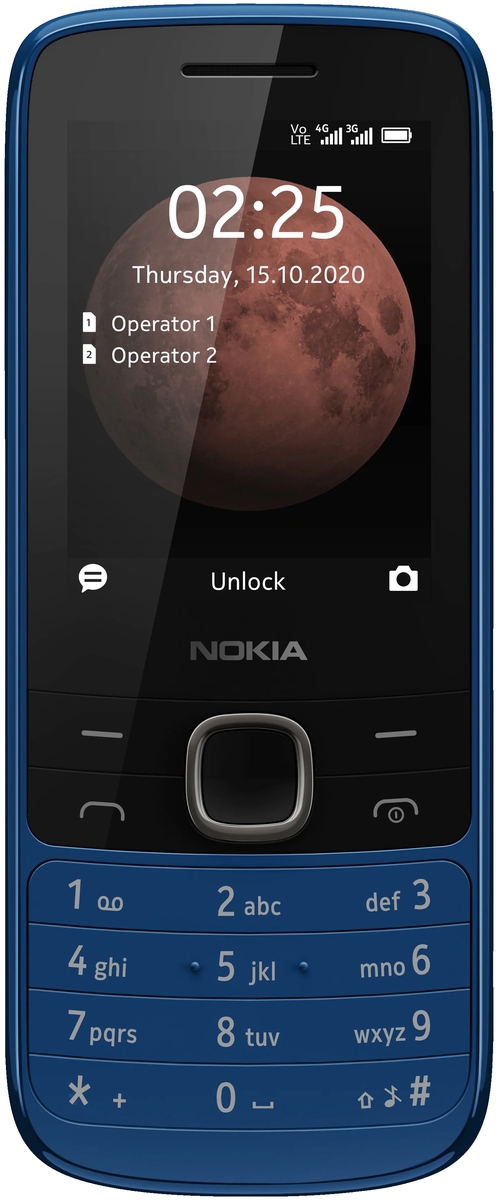 Фото Мобильный телефон NOKIA 225 DS TA-1276 BLUE (16QENL01A01)