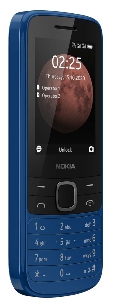 Картинка Мобильный телефон NOKIA 225 DS TA-1276 BLUE (16QENL01A01)