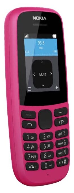 Фото Мобильный телефон NOKIA 105 DS Pink