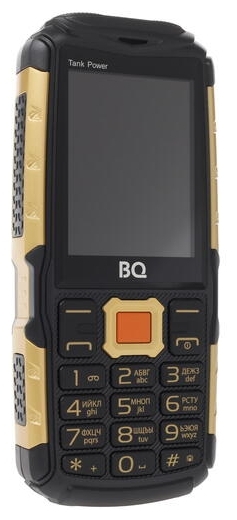 Картинка Мобильный телефон BQ-2430 Tank Power Camouflage-Gold