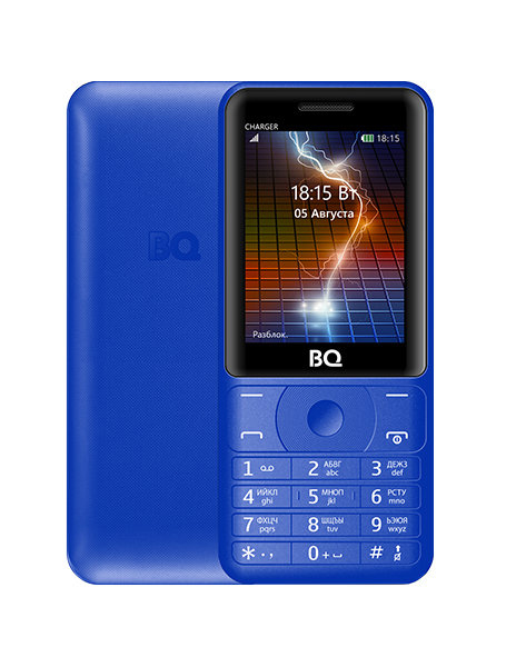 Мобильный телефон BQ BQ-2425 Charger Blue