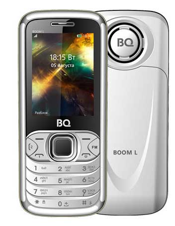 Фото Мобильный телефон BQ BQ-2427 BOOM L Silver