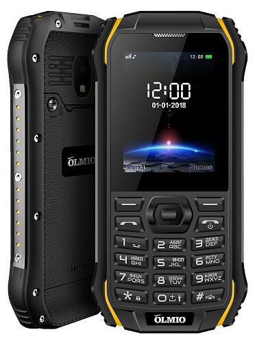 Цена Мобильный телефон OLMIO X05 Black-Yellow