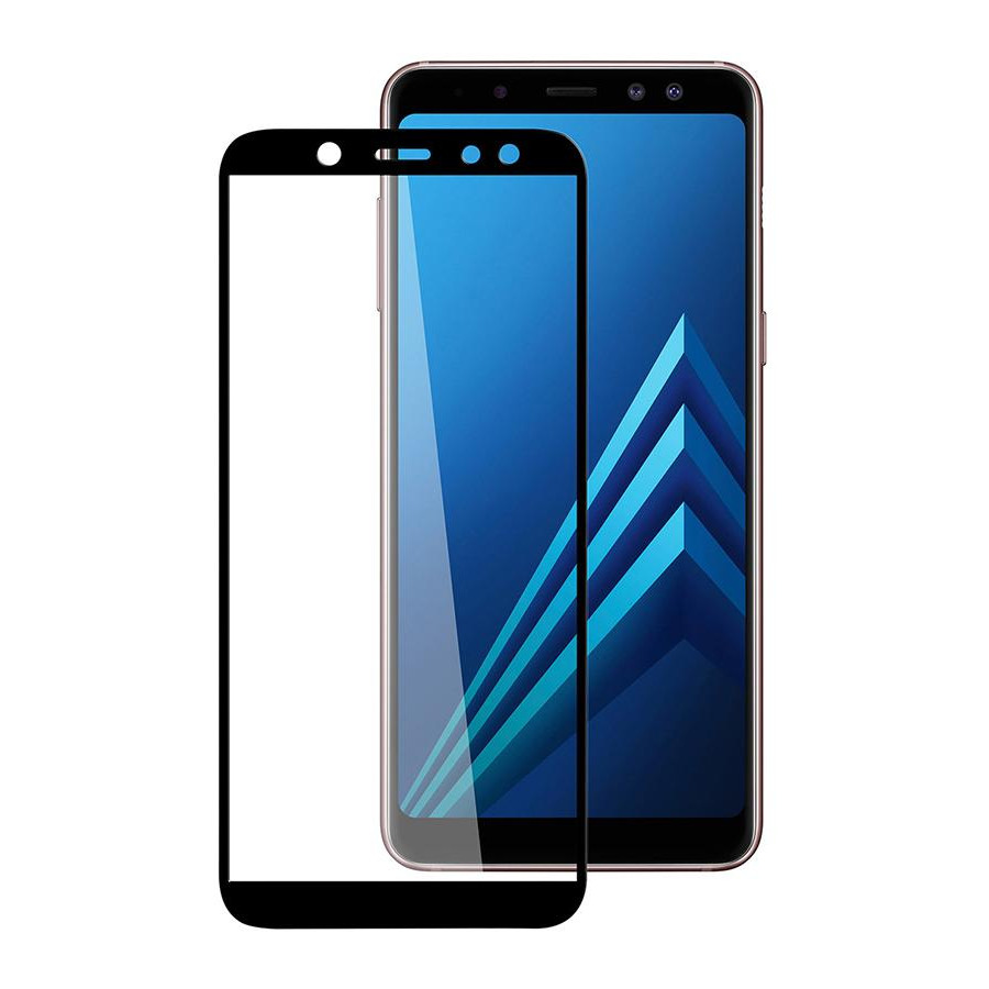 Фото Защитное стекло Full screen PowerPlant для Samsung Galaxy A6+ (SM-A605) Black GL605323