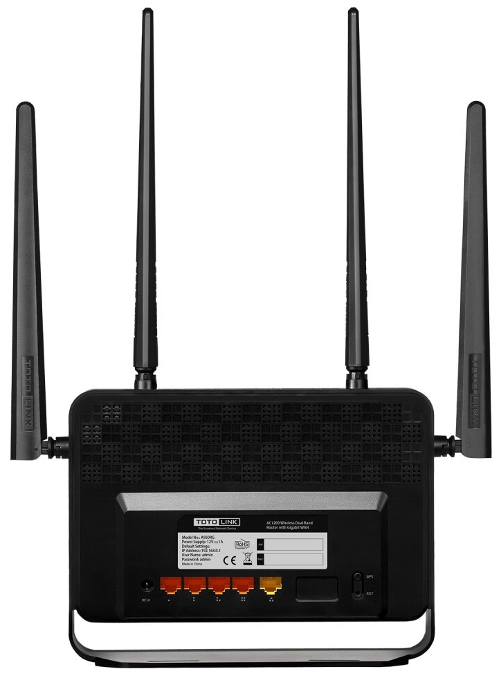 Картинка Маршрутизатор TotoLink A950RG WiFi 5