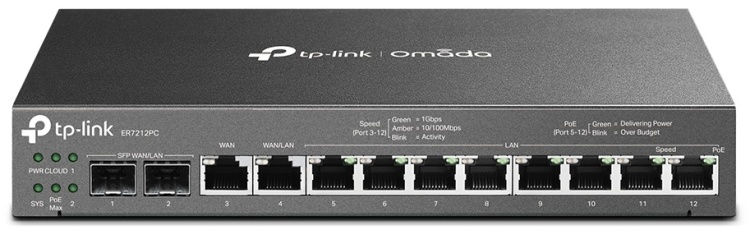 Фото Маршрутизатор TP-LINK ER7212PC