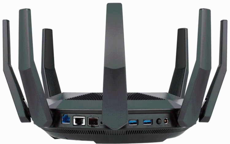 Фотография Маршрутизатор ASUS RT-AX89X (90IG04J1-BM3010)