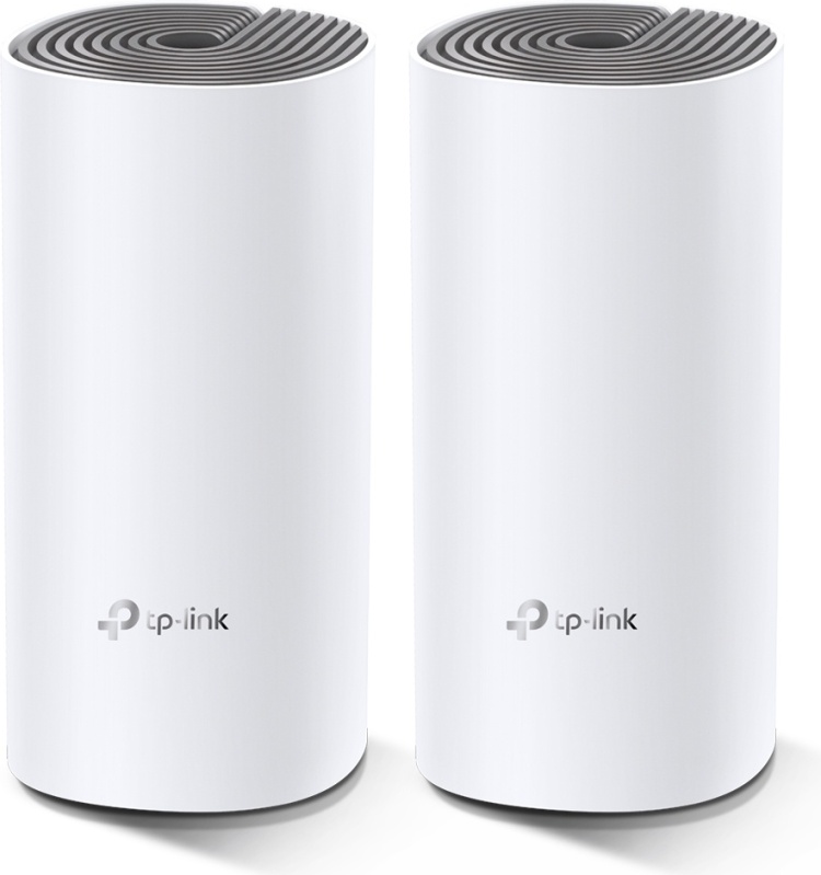 Маршрутизатор TP-LINK Deco E4 (2-pack) Mesh WiFi 5 (1200M) 2 x 10/100M