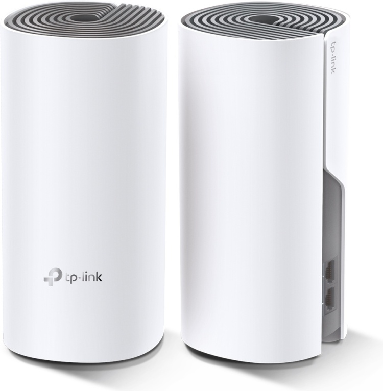 Фото Маршрутизатор TP-LINK Deco E4 (2-pack) Mesh WiFi 5 (1200M) 2 x 10/100M