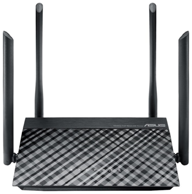 Фото Маршрутизатор ASUS RT-AC1200 V2 AC1200 MIMO (90IG0550-BM3400)